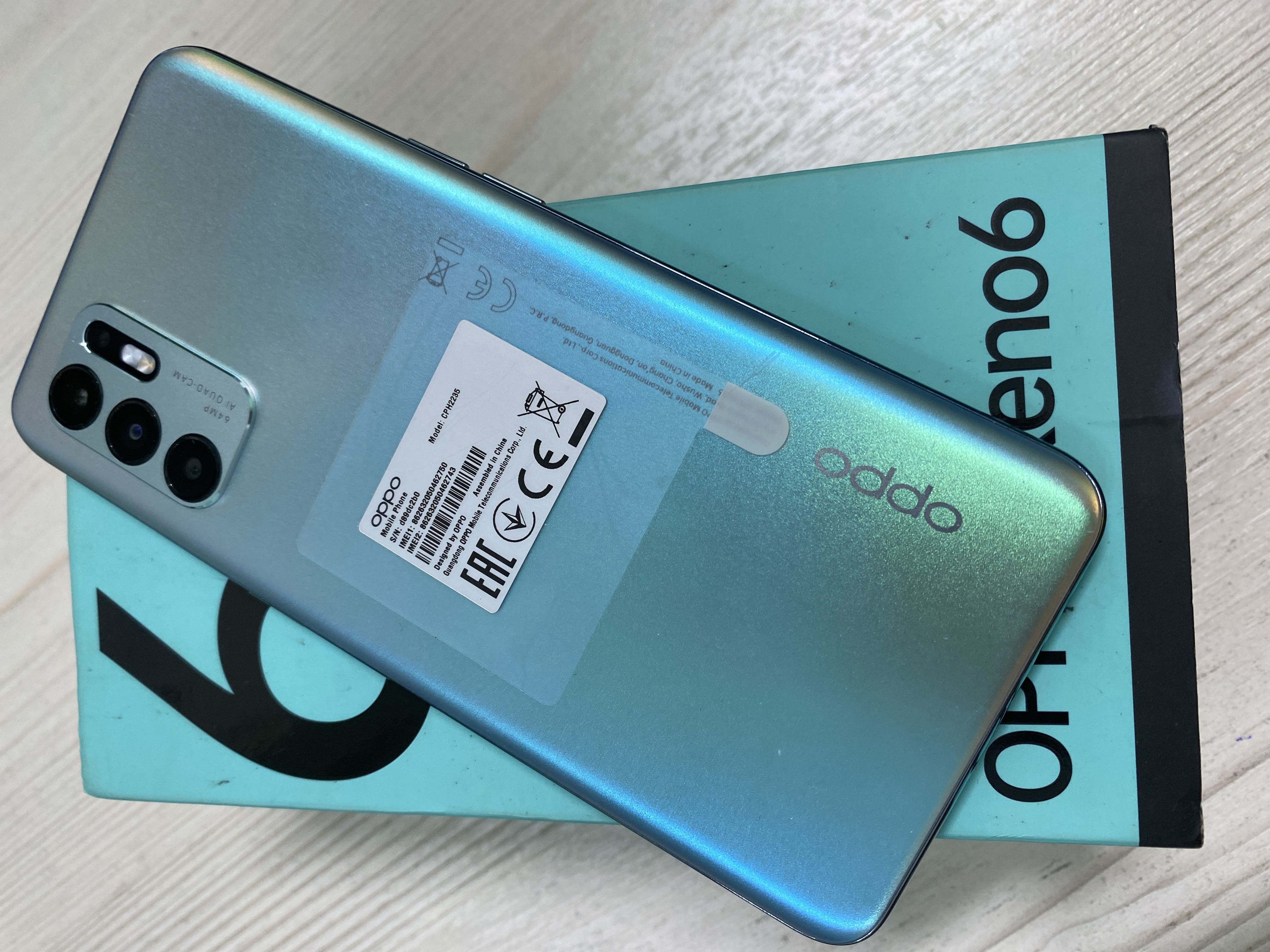 Купить б/у Oppo Reno 6-0