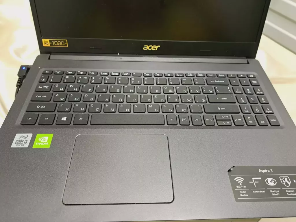 Купить б/у Ноутбук   Acer Intel Core i-3 10  поколение  HDD 1000 Intel Graphics  2021 г., Костанай 1003, лот 263280-0