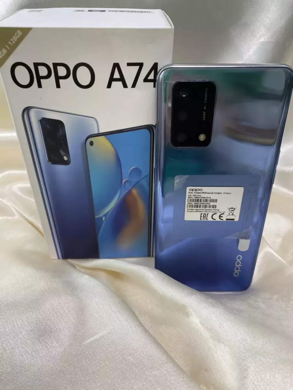 Oppo A74 128Gb б/у купить по низкой цене в Аркалыке 7081