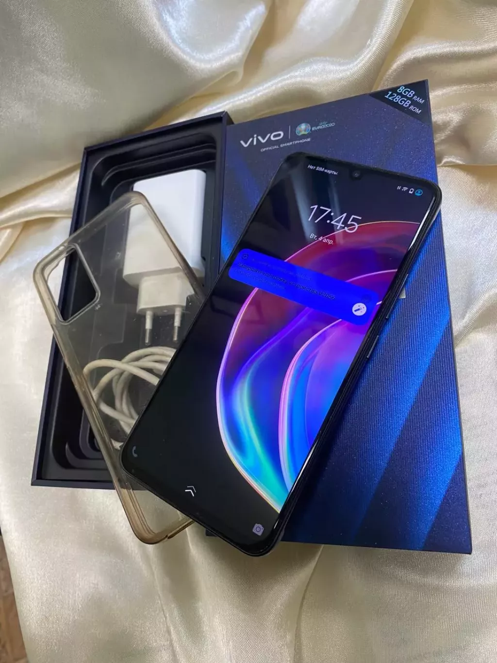 Продам смартфон Vivo V21 128Gb (Аркалык) б/у купить по низкой цене в  Аркалыке 7312