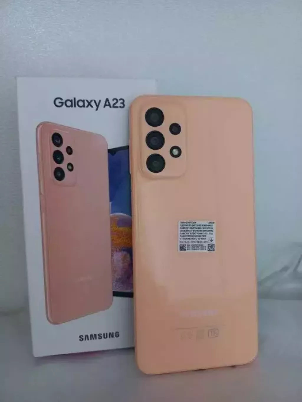 Купить б/у Samsung Galaxy A23 128 гб (с Баскудык, Сункар 9)-0