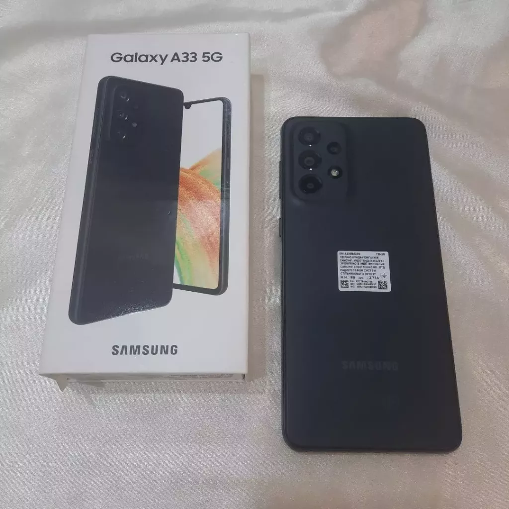 Купить б/у Samsung Galaxy A33 (1001-Костанай) -0