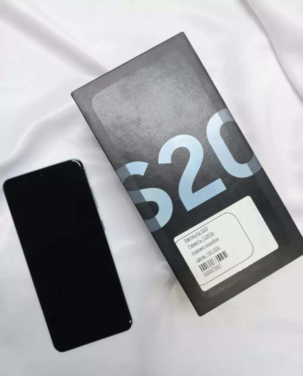 Купить б/у Samsung Galaxy S20 128Gb (Риддер)-1