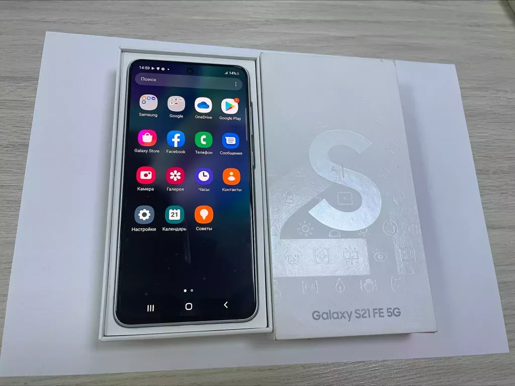 Купить б/у Samsung Galaxy S21 FE 5g-1