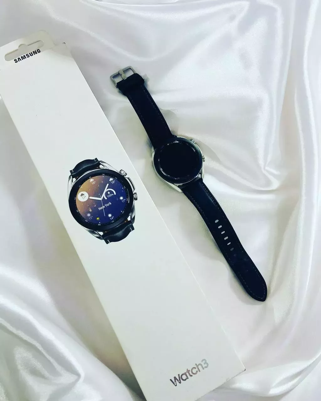 Купить б/у Samsung Galaxy Watch 3-0
