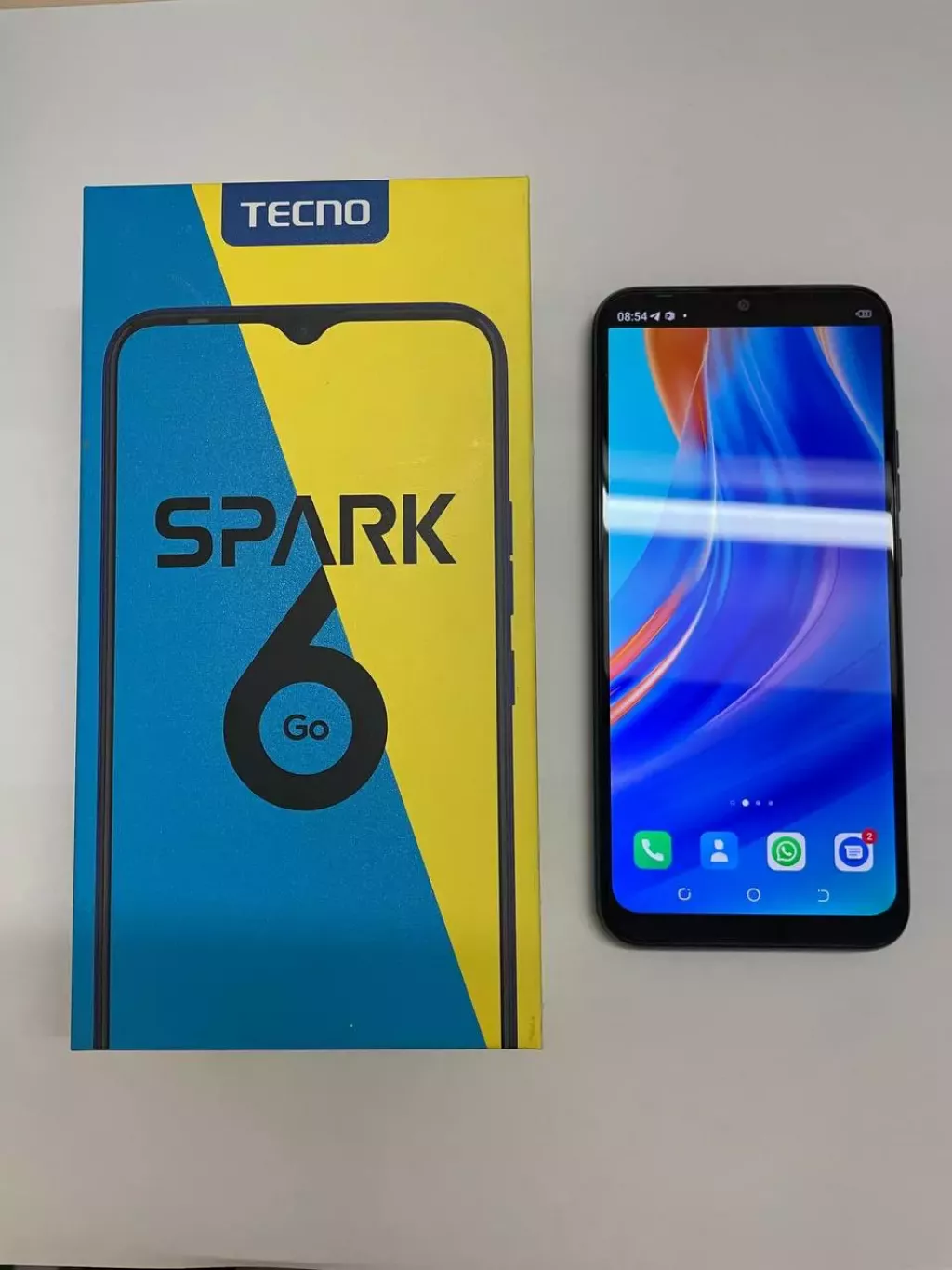 Tecno Spark 6 б/у купить по низкой цене в Шалкар (Актюбинская область) 1836