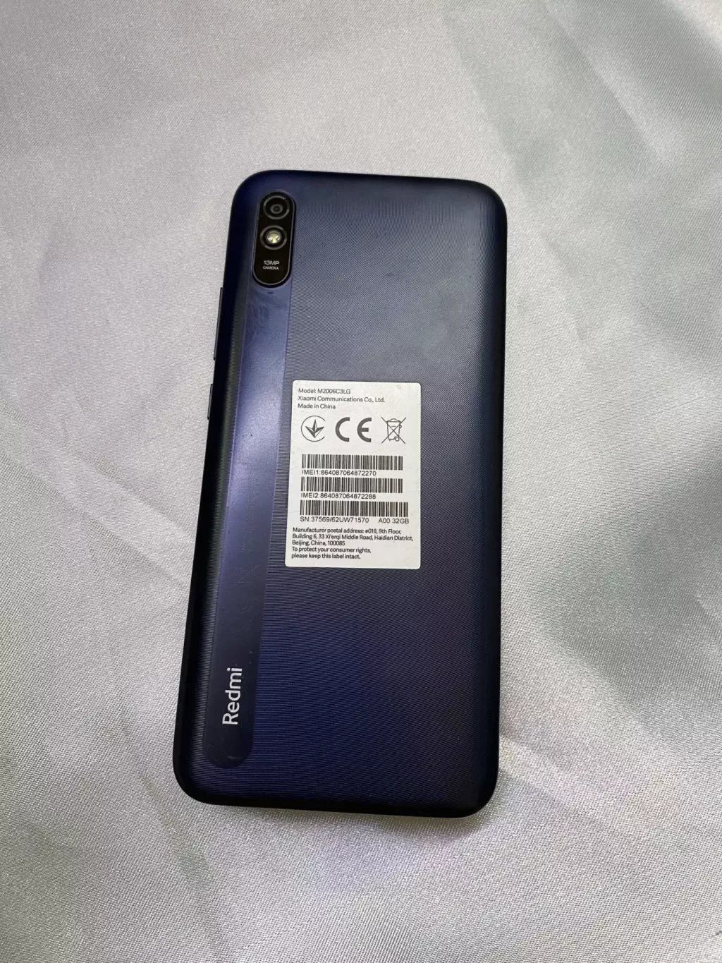 Xiaomi Redmi 9A б/у купить по низкой цене в Бейнее 5500