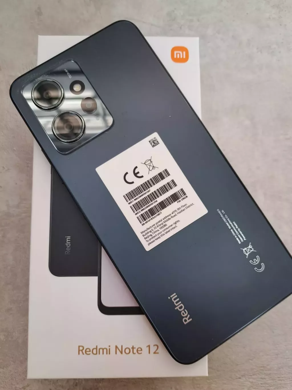 Купить б/у Xiaomi Redmi Note 12,  256 гб, Костанай 1015, лот 313732-0