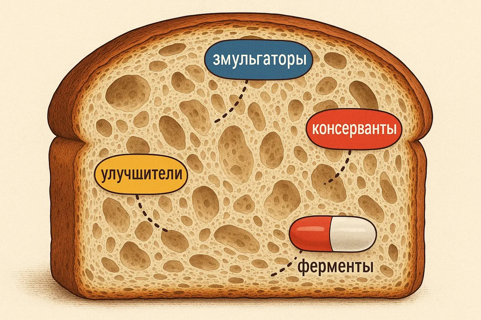 Хлеб и выпечка: химия пышности