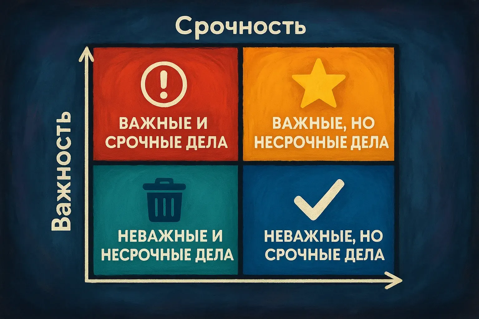 Матрица Эйзенхауэра и ABC-анализ: приоритизация как основа успеха