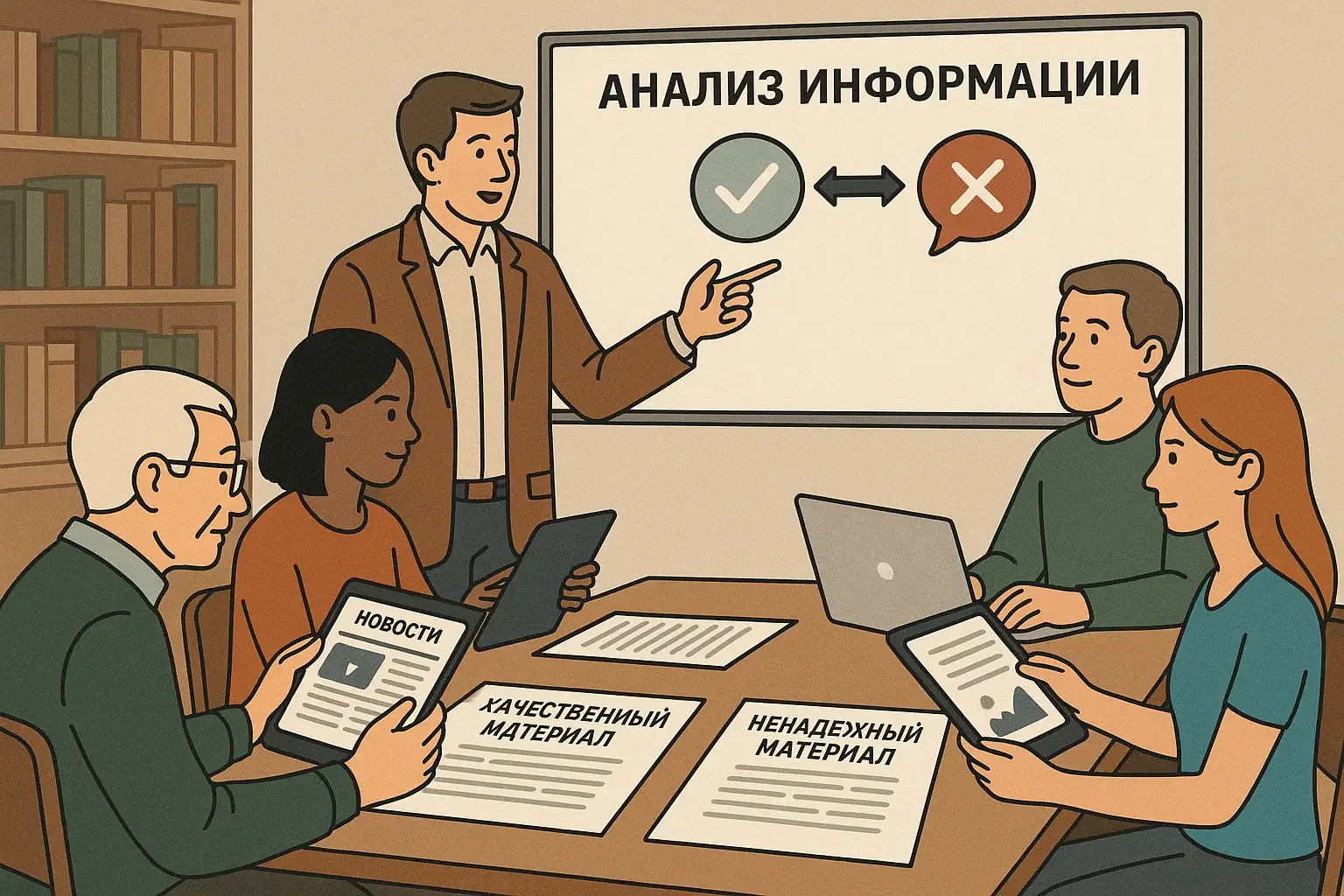 Медиаграмотность и критическое мышление как инструменты распознавания