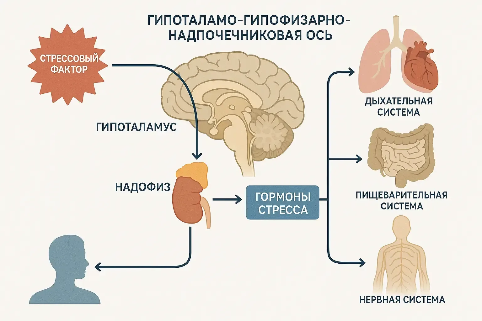 Механизмы воздействия эмоций на организм