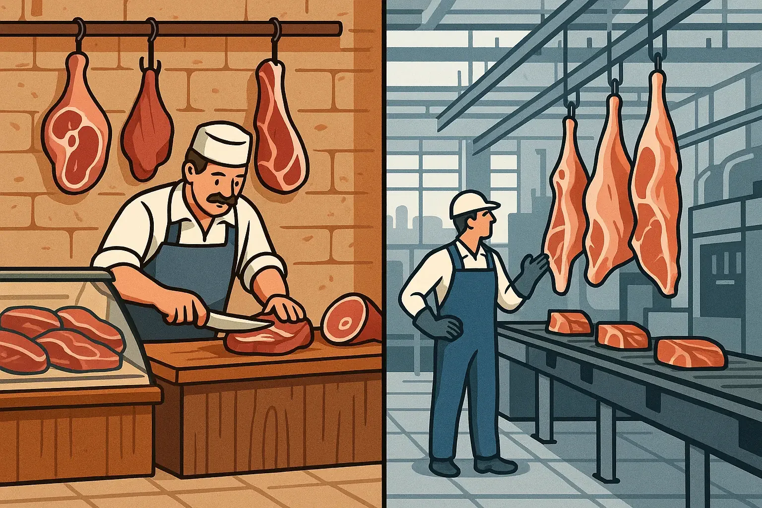Мясные продукты: технологии vs традиции