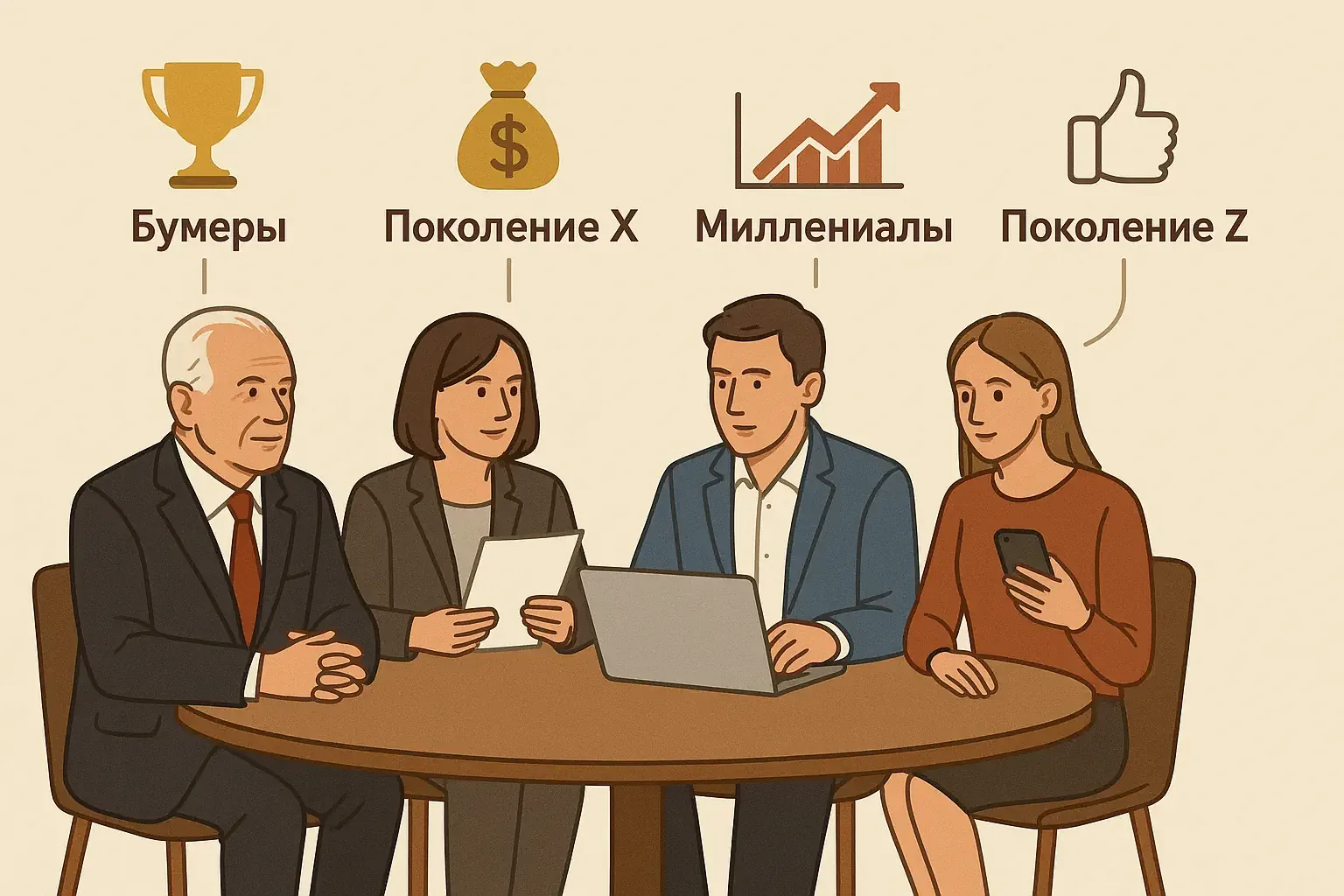 Поколенческий разрыв: разные ценности, разные карьеры