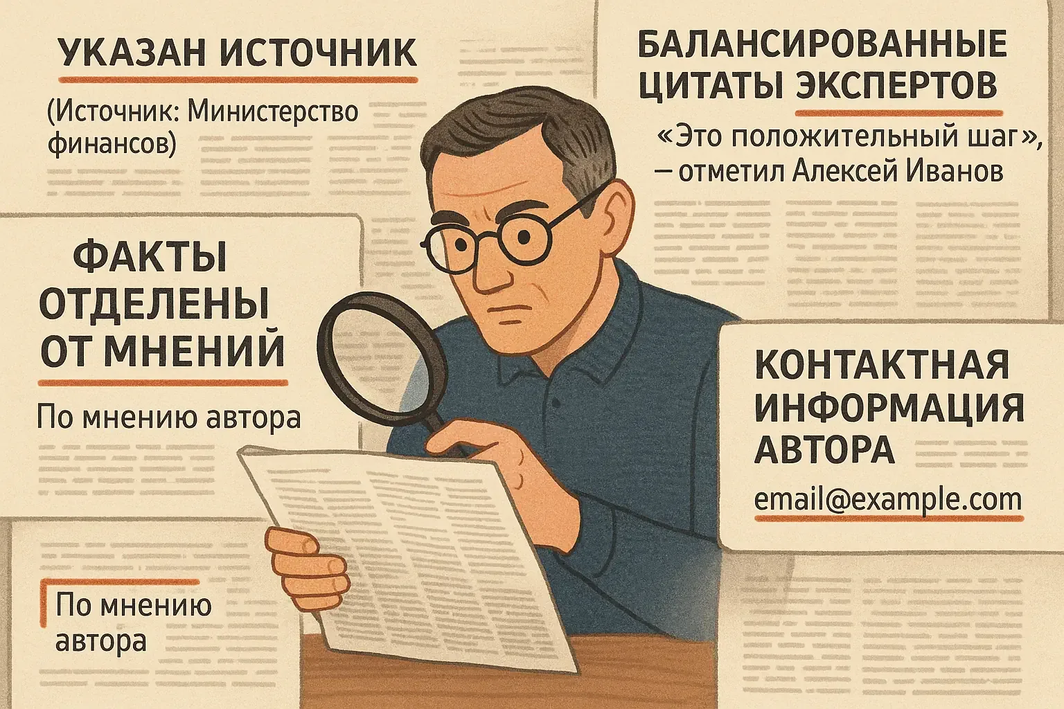 Практические критерии распознавания качественных материалов