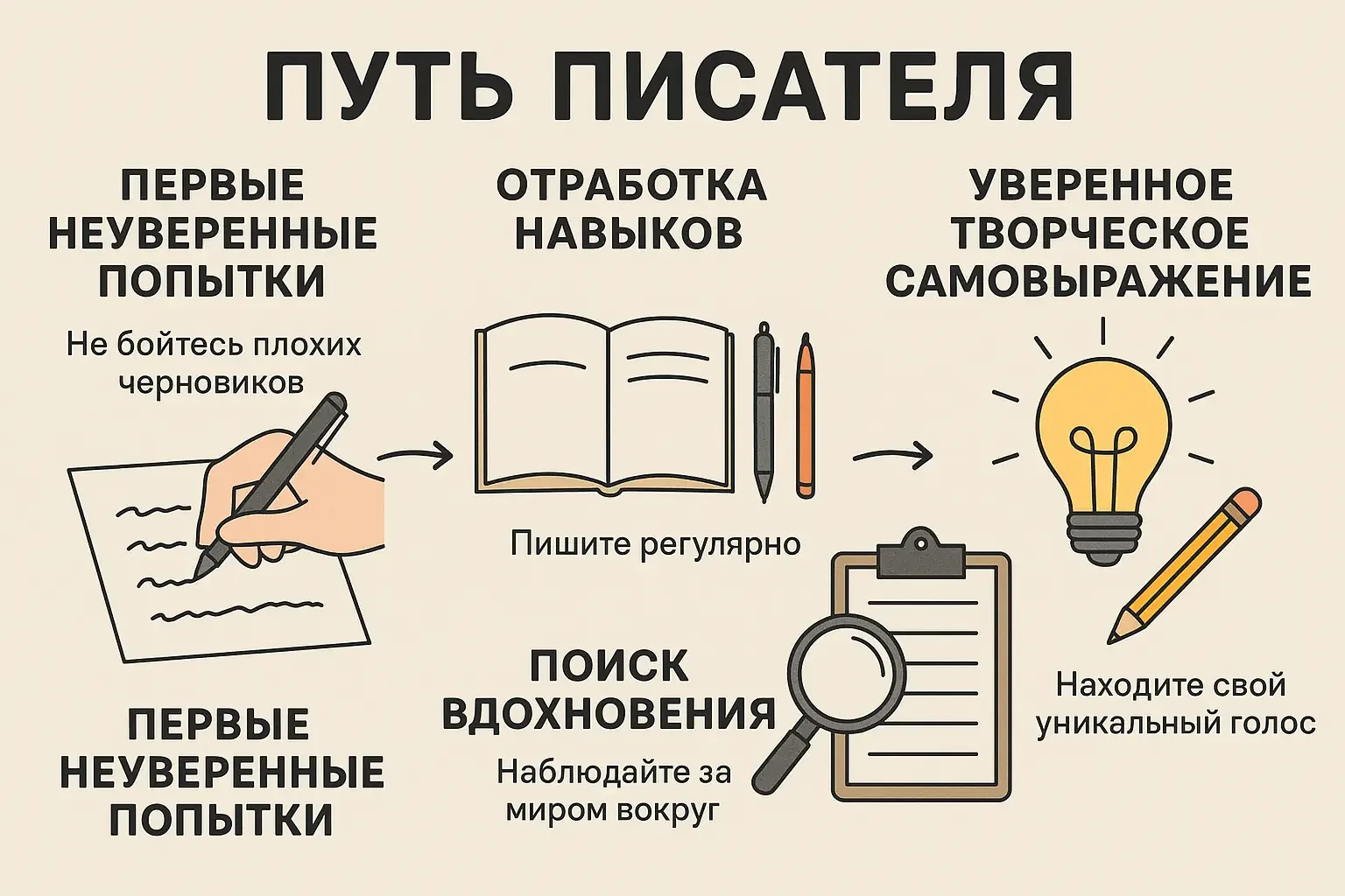 Практические рекомендации по внедрению письменных практик