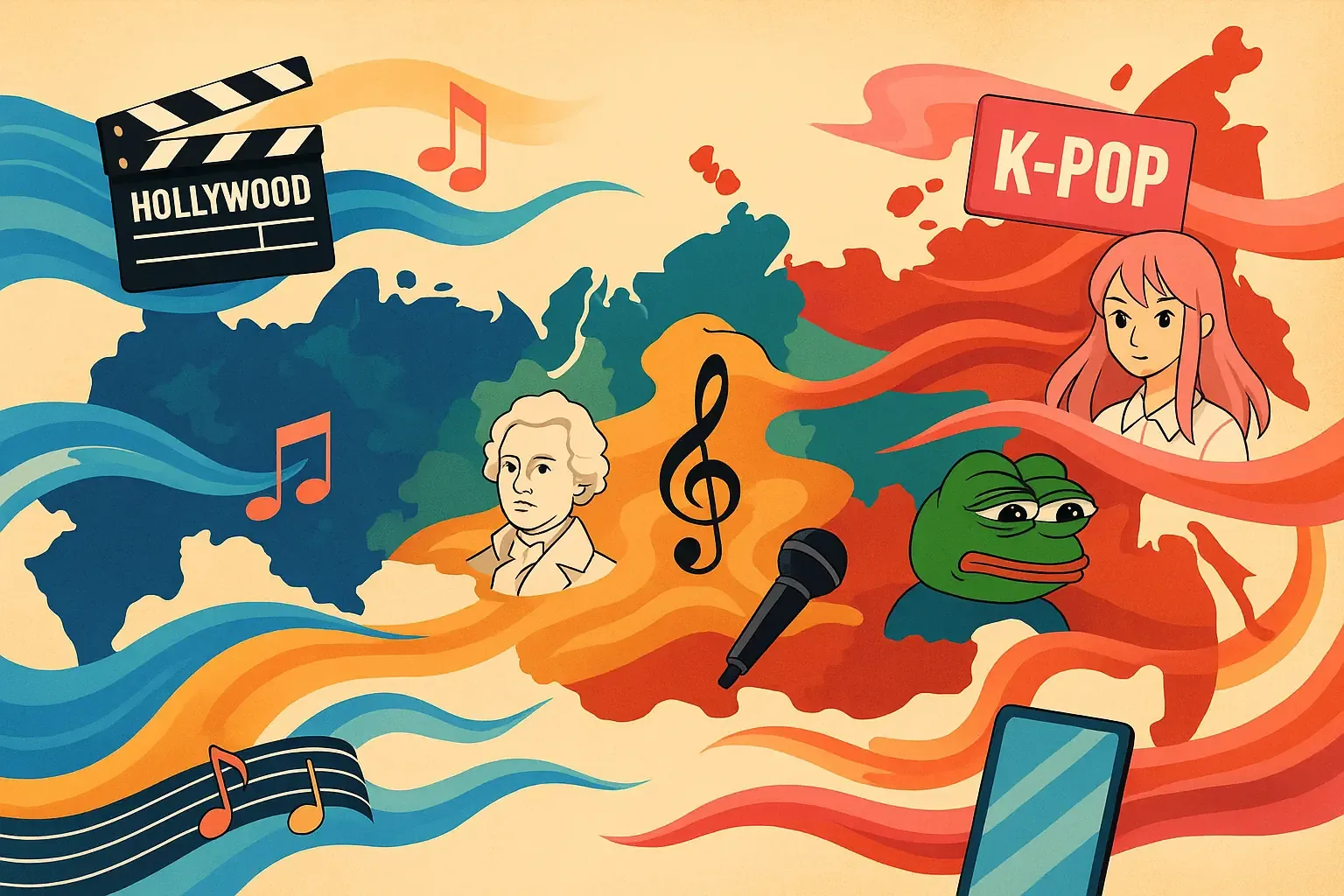 Российская поп-культура: между Востоком и Западом