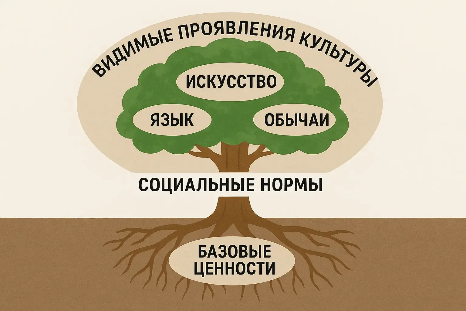 Структура и элементы культуры
