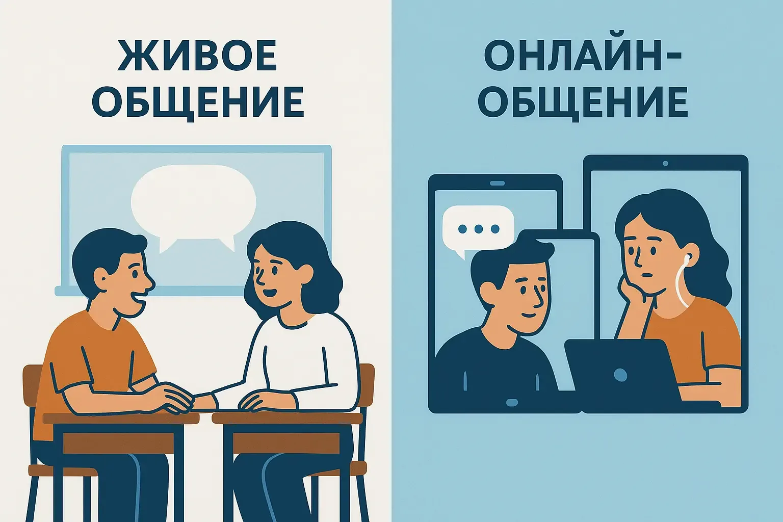 Влияние на социальные навыки и межличностное общение