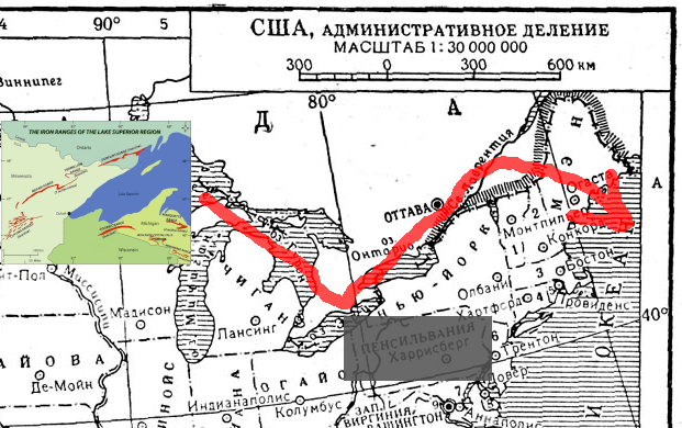 Железо и уголь в США