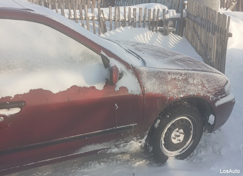 Авто на полном ходу