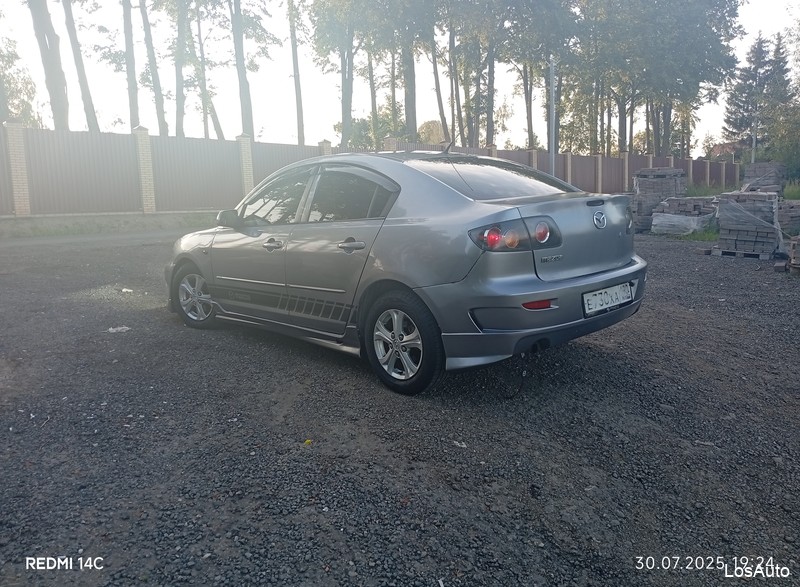 Mazda 3 1.6 MT, 2005, 232000 км