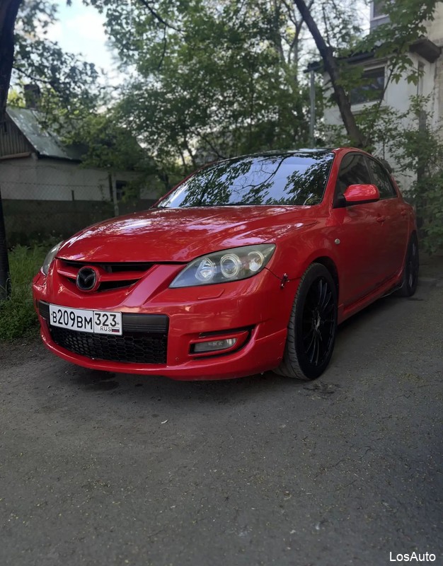 Mazda 3 MPS 2.3 MT, 2007, 220000 км