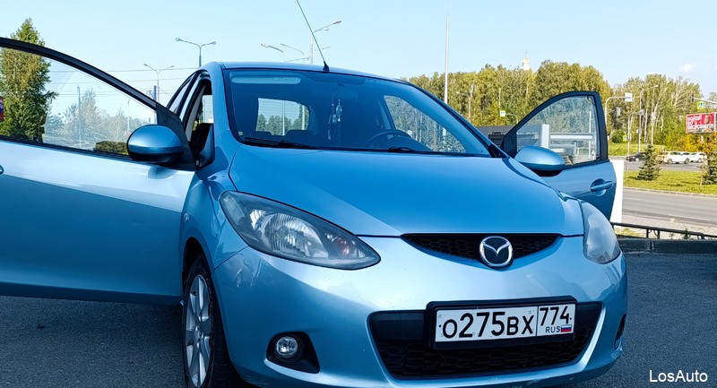 Mazda 2 1.5 AT, 2008, 1240000 км