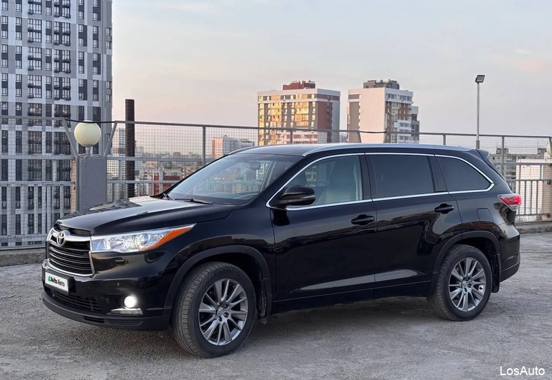 Toyota Highlander 3.5 AT, 2015, 121761 км