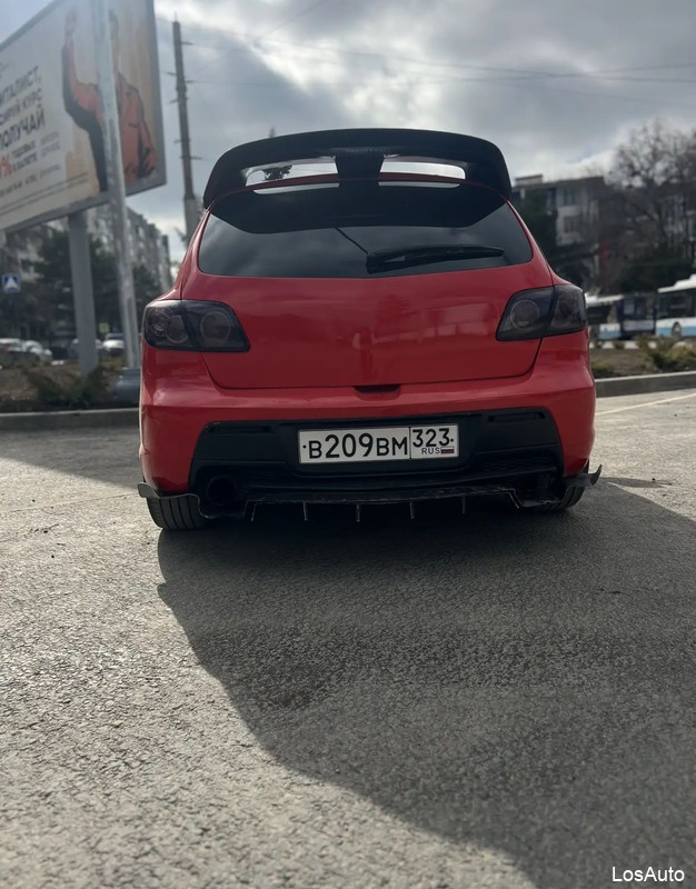 Mazda 3 MPS 2.3 MT, 2007, 220000 км