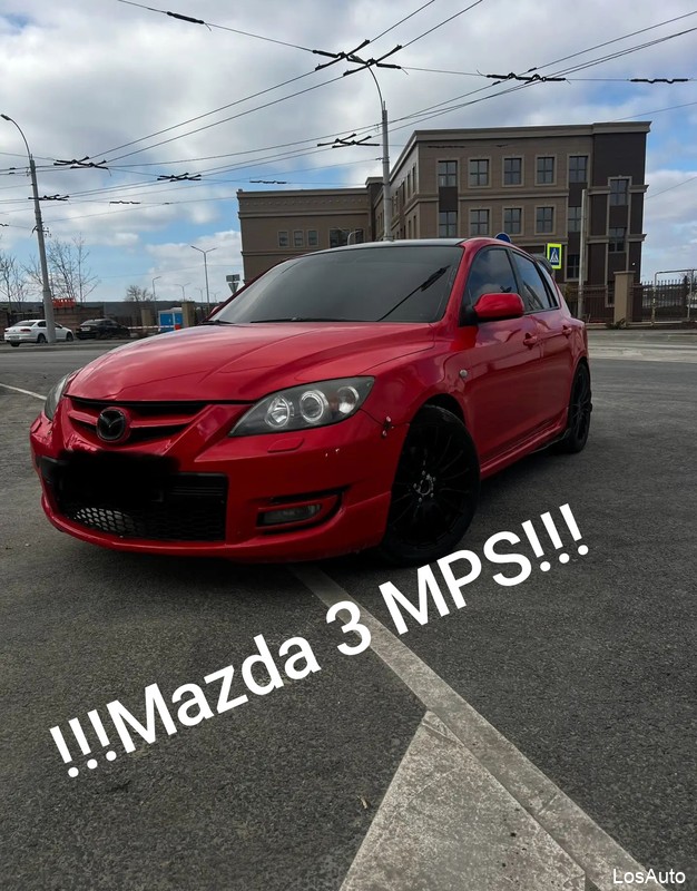 Mazda 3 MPS 2.3 MT, 2007, 220000 км