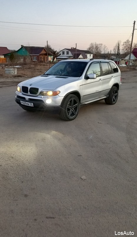 BMW X5 3.0 AT, 2004, 344000 км