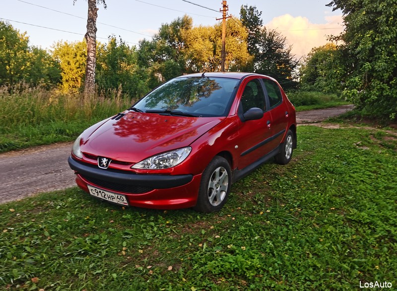 Peugeot 206 1.4 AT, 2007, 190000 км