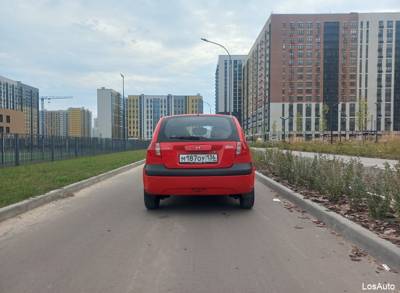 Hyundai Getz 1.4 MT, 2007, 241299 км
