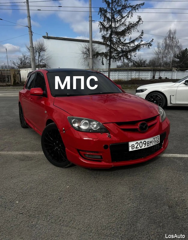 Mazda 3 MPS 2.3 MT, 2007, 220000 км