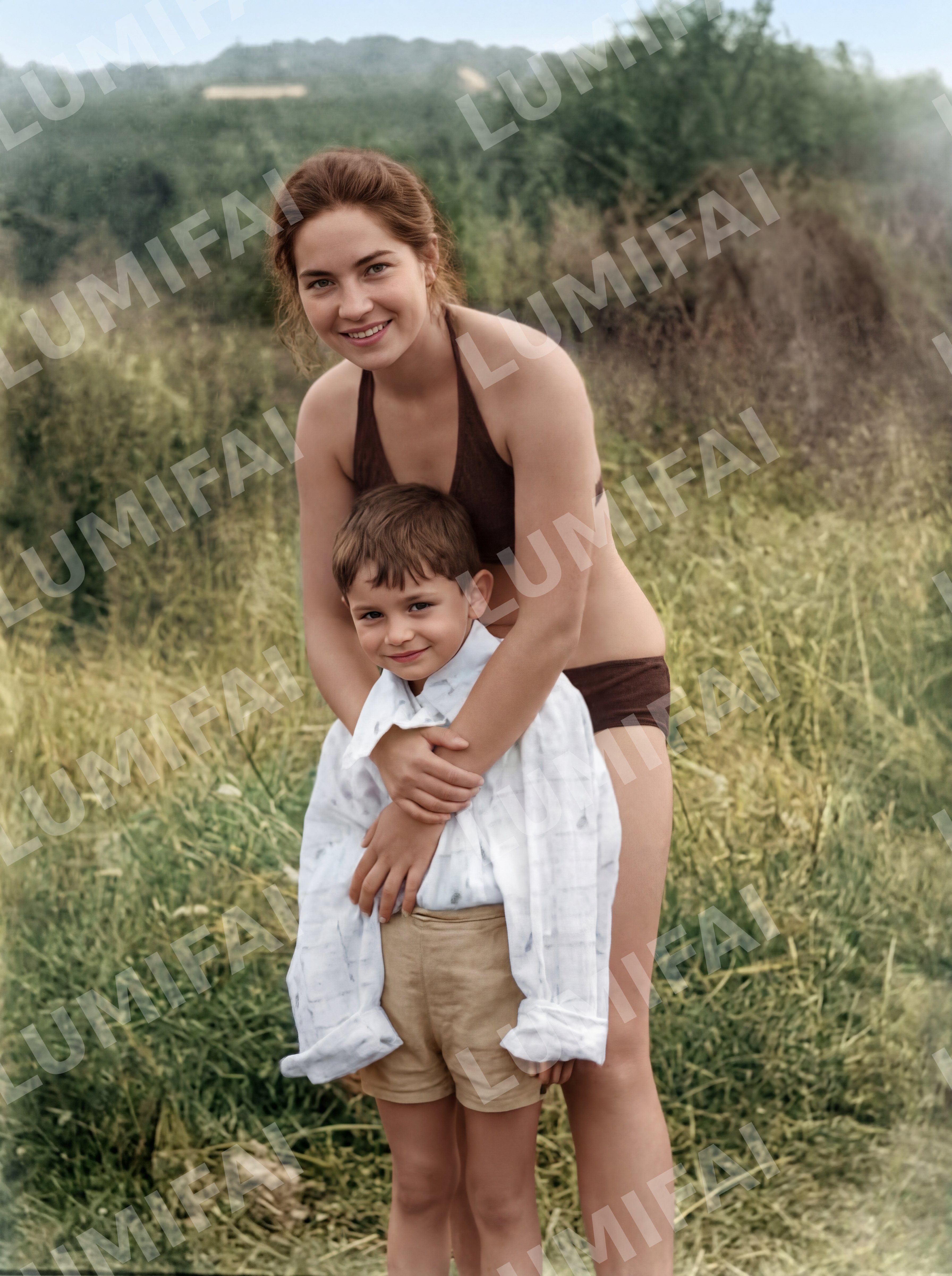 Промт для реставрации и колоризации групповых фото или портретов