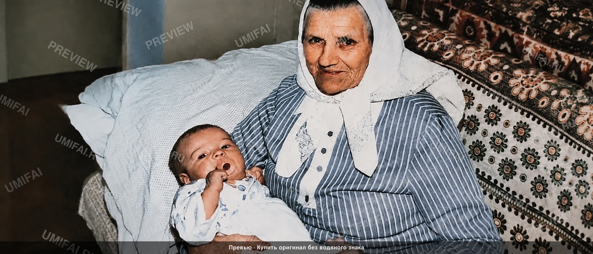 Промт для реставрации и очистки архивных портретных фотографий