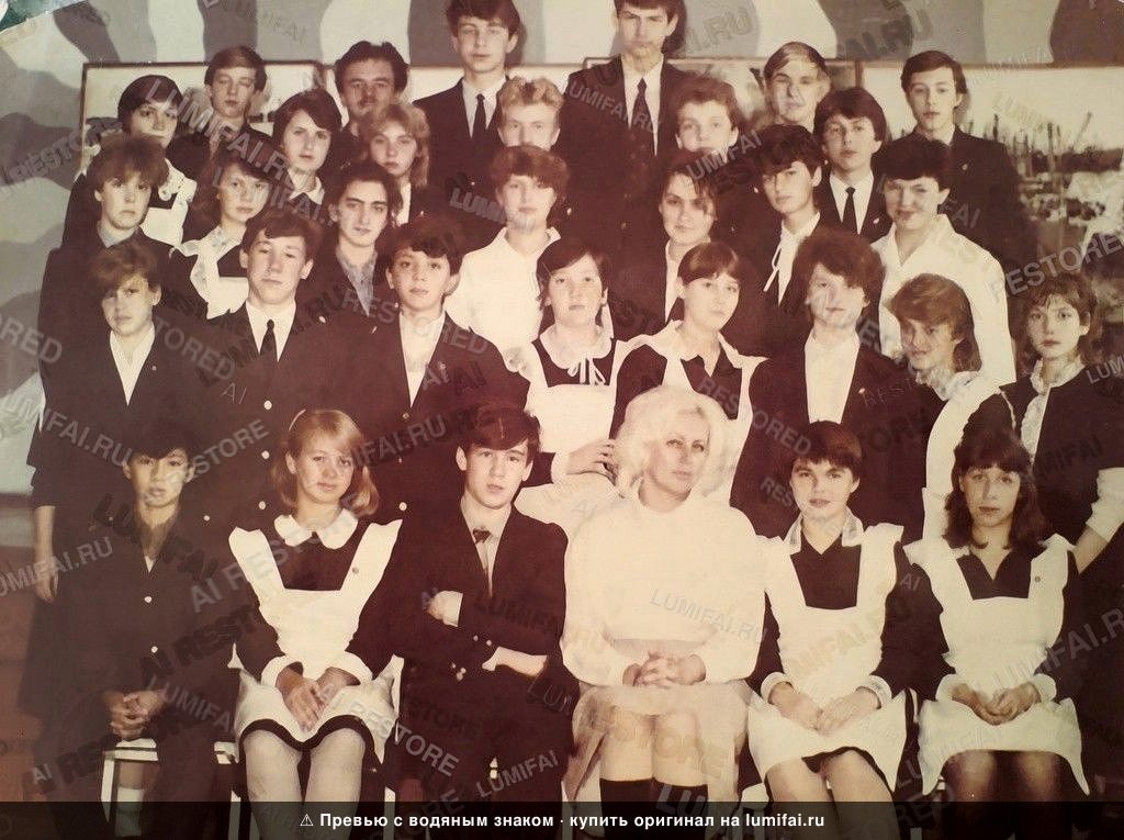 Промт для реставрации и точного восстановления старых портретов