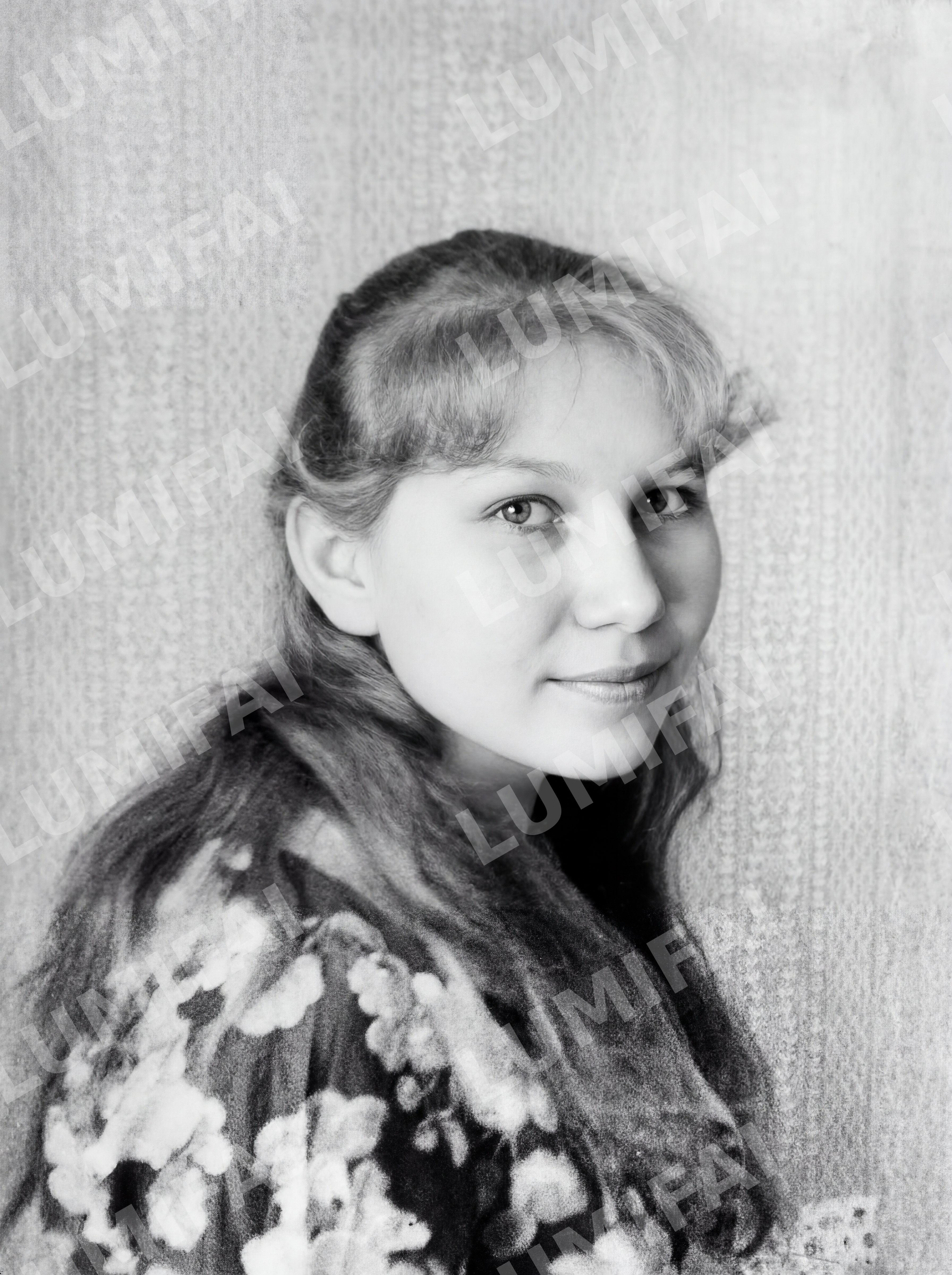 Промт для восстановления и улучшения качества портрета девочки