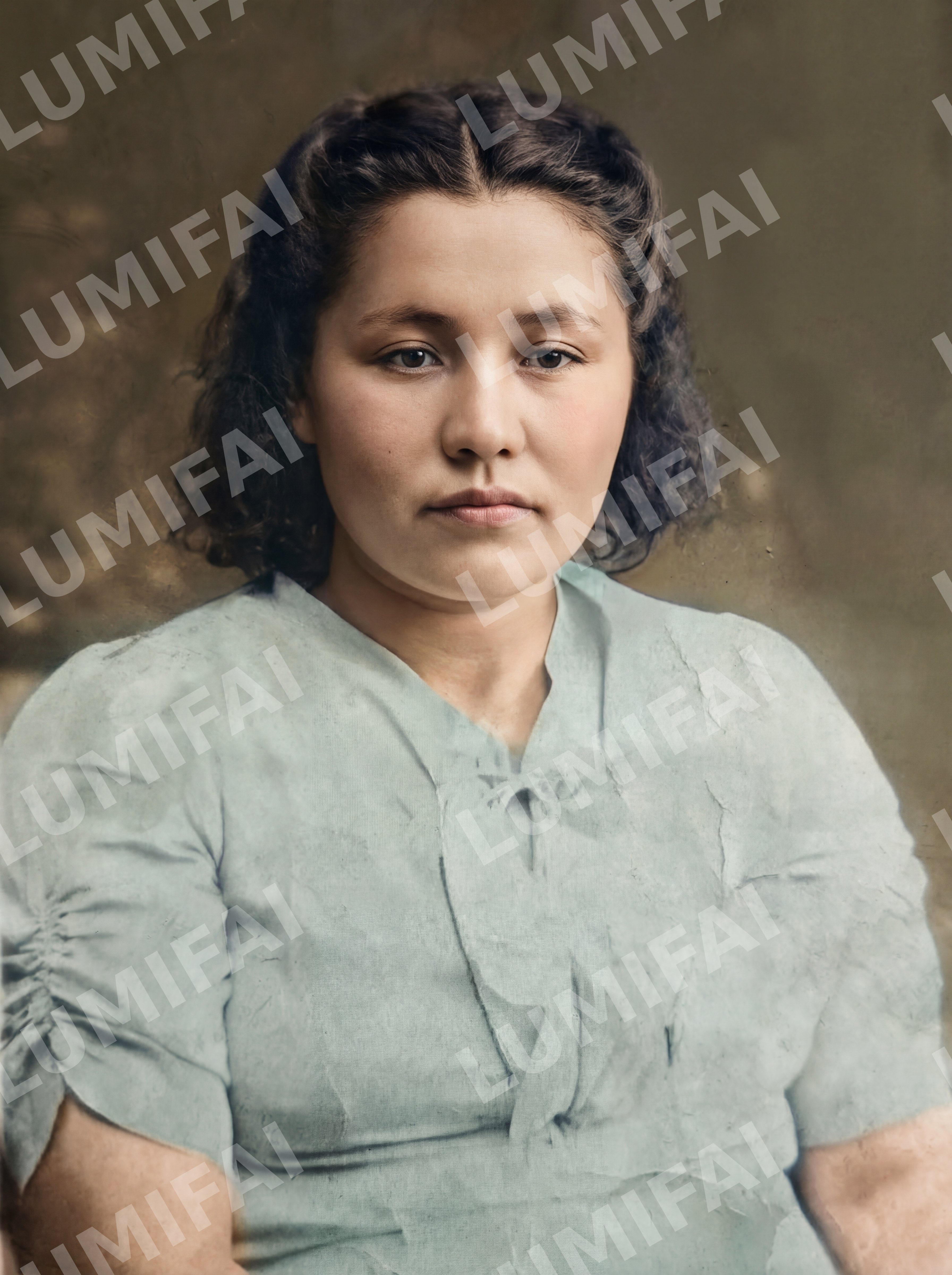 Промт для реставрации и колоризации старого портретного фото