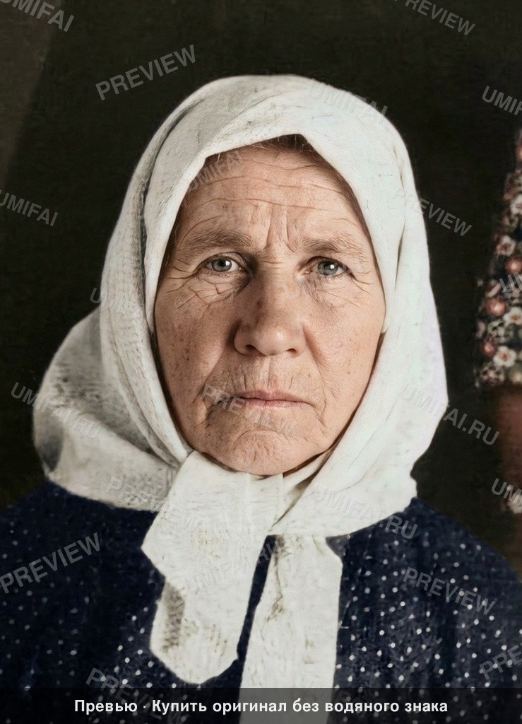 Промт для восстановления и колоризации советских портретных фото