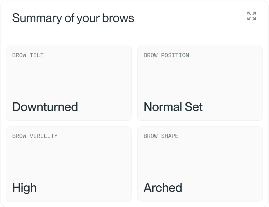 Summary of brows