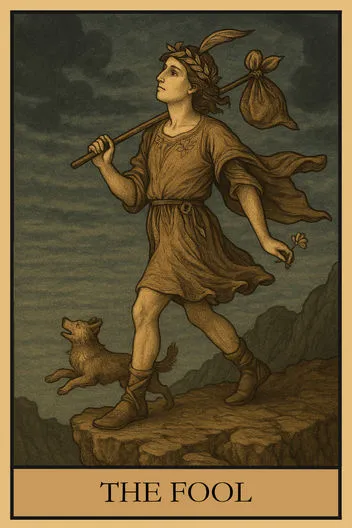 Карта Таро Шут