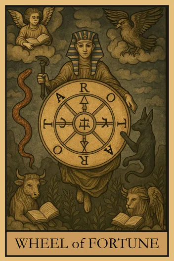 Карта Таро Колесо Фортуны