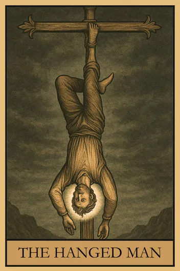 Карта Таро Повешенный