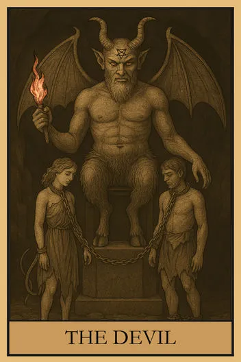 Карта Таро Дьявол