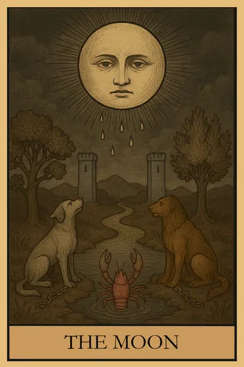 Карта Таро Луна