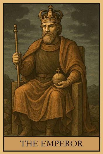 Карта Таро Император