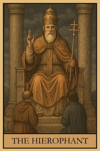 Карта Таро Иерофант