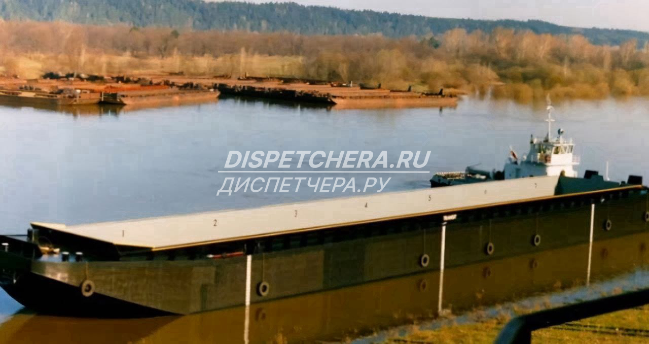 Подбор баржи по Сунже, Северная Осетии